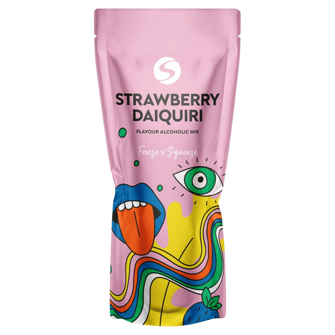SHUDA STRAW DAIQUIRI FROZEN COCKTAIL 9X250ML 4%