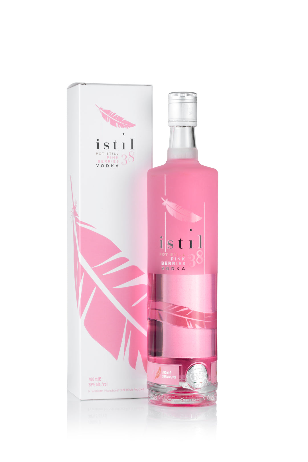 ISTIL38 PINK BERRIES VODKA 700ML