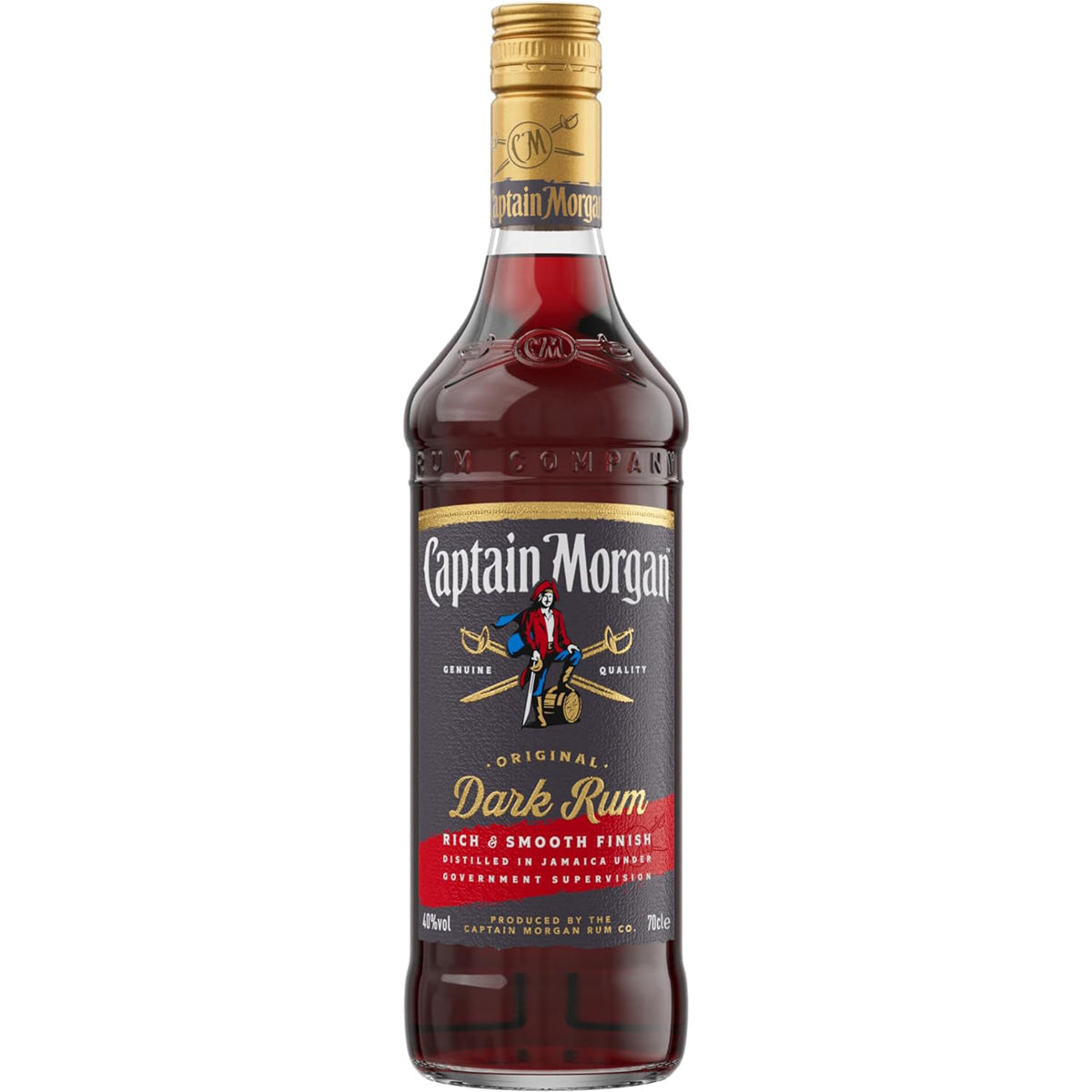CAPTAIN MORGAN DARK RUM 700ML | CAPTAIN MORGAN – Drinks Inc.