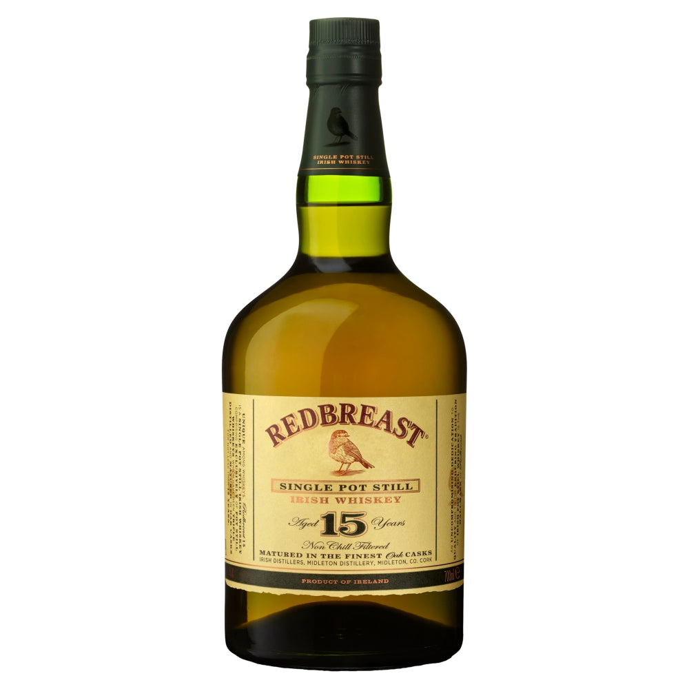 REDBREAST 15 YEAR OLD 700ML (SINGLE UNIT) 46%