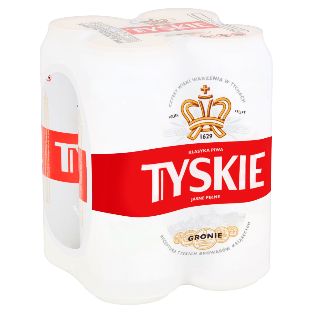 TYSKIE 4PK CANS (6X4X500ML)