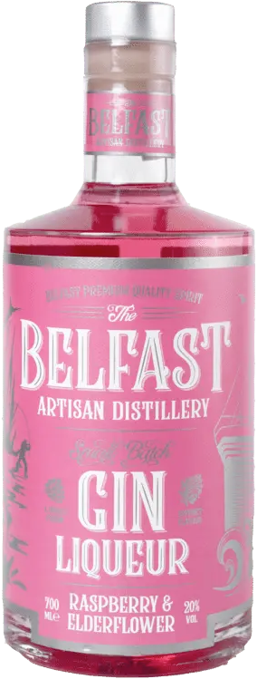 Belfast Artisan Distillery - Raspberry & Elderflower Gin Liqueur