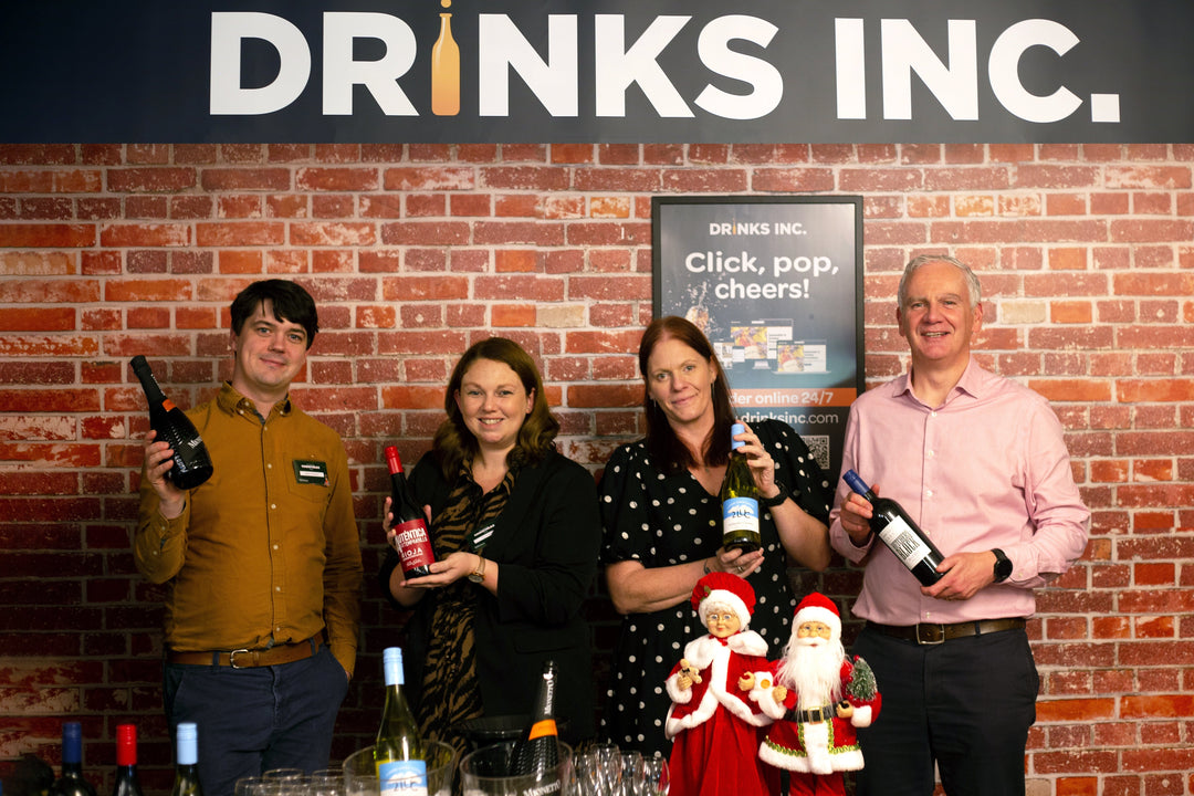 The Drinks Inc. Team at the Musgrave MarketPlace Christmas Event