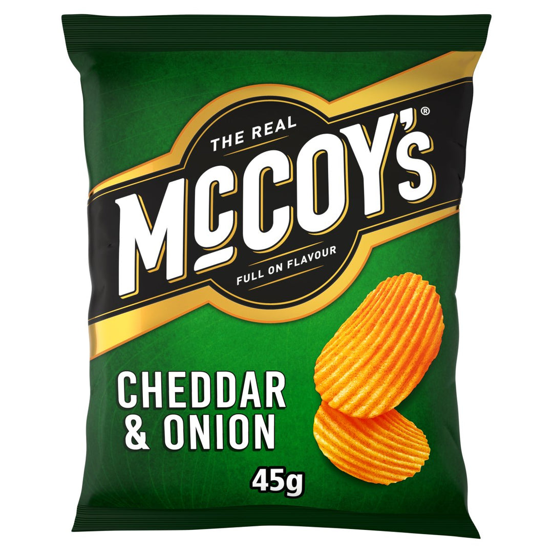 MC COYS CHEDDAR & ONION 45GM