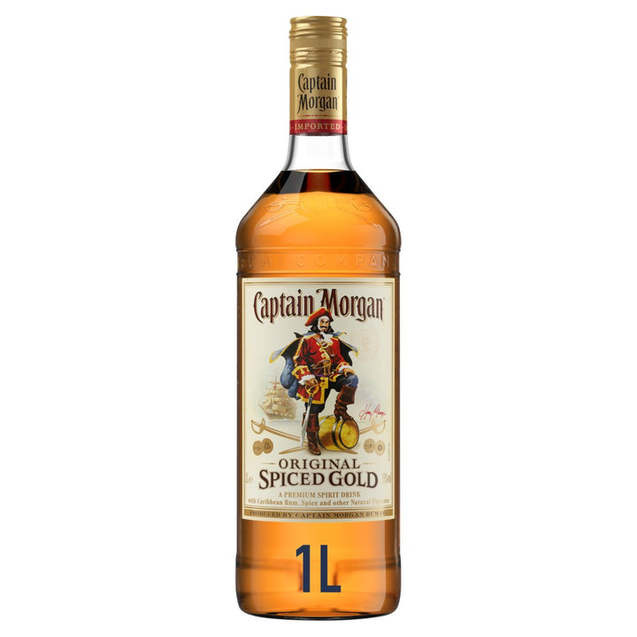 CAPTAIN MORGAN SPICED GOLD RUM 1L