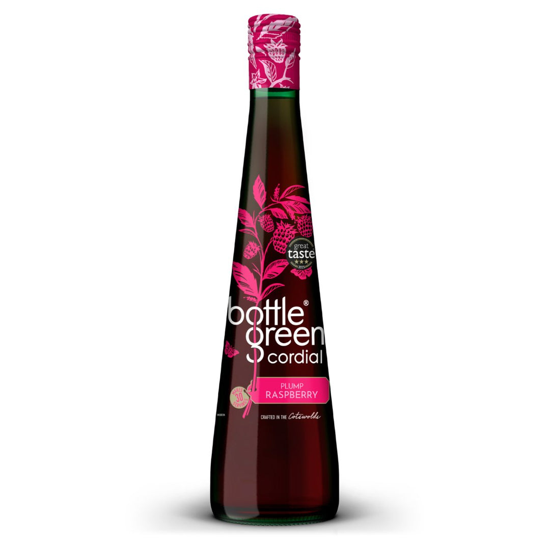 BOTTLE GREEN SUMMER RASPBERRY CORDIAL