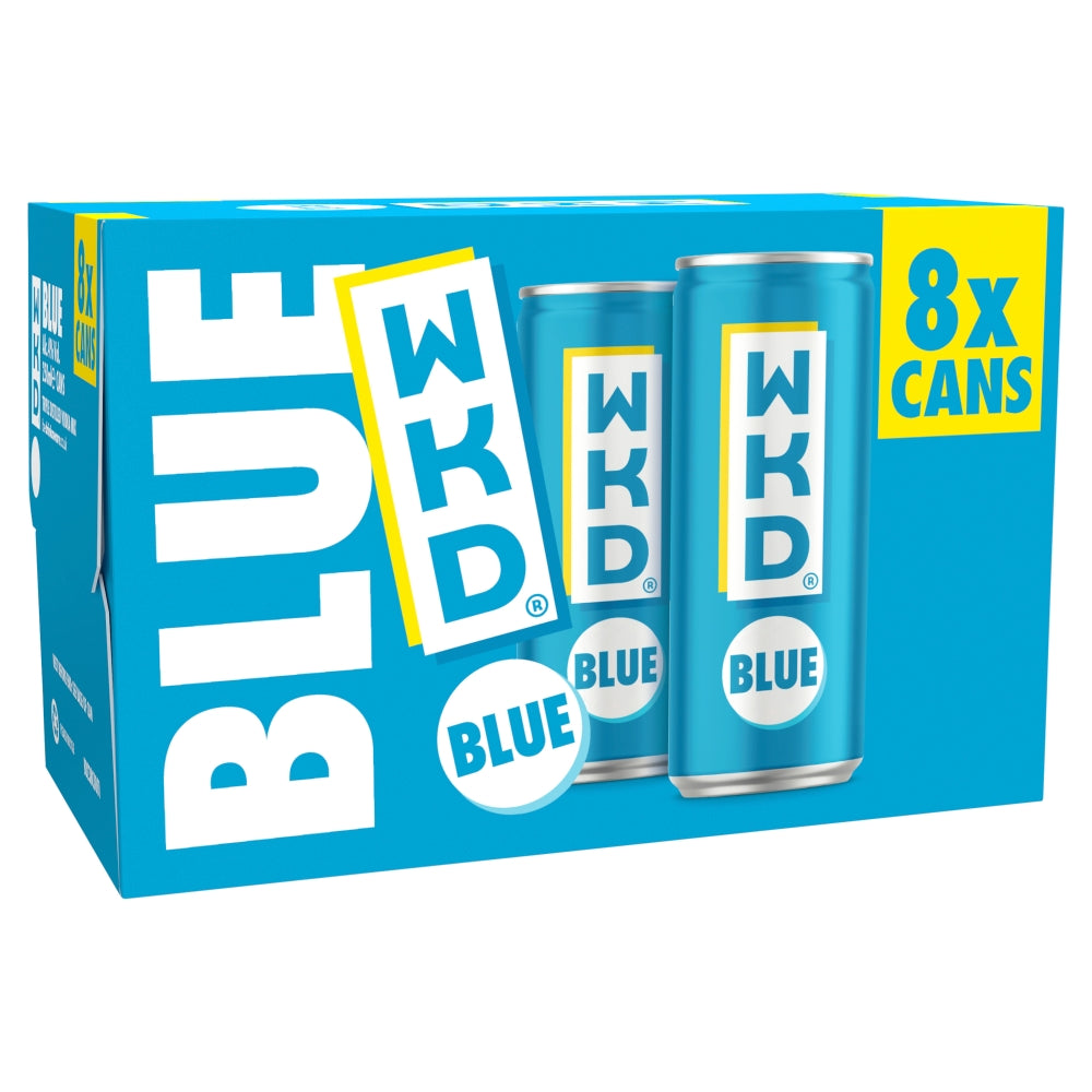 WKD BLUE 8PK CANS