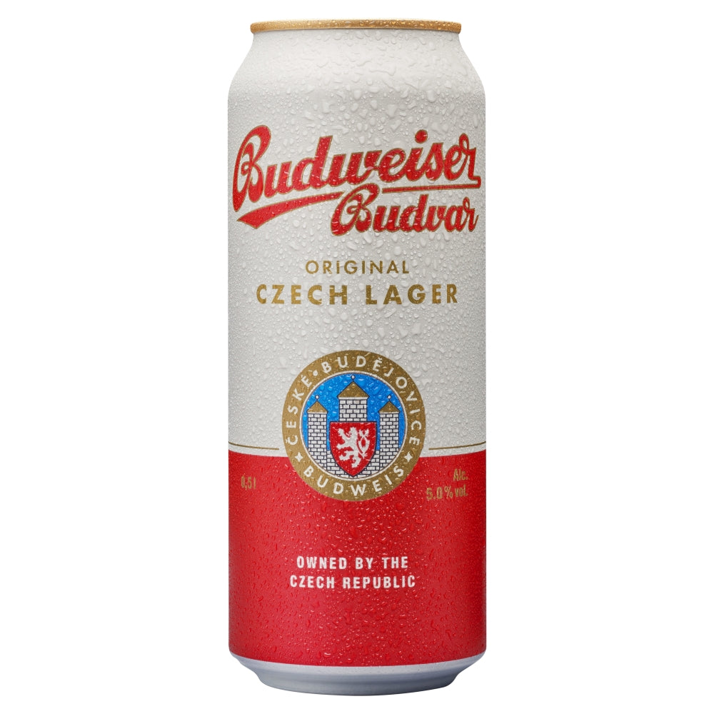 BUDVAR CANS (24X500ML)