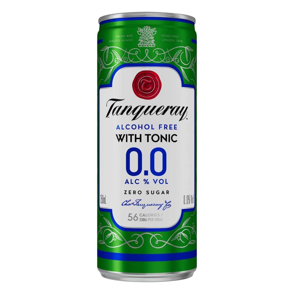 TANQUERAY & TONIC 0% 12 X 250ML
