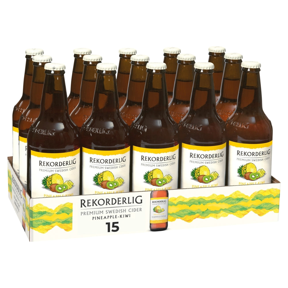 REKORDERLIG PINEAPPLE KIWI (15X500ML) 3.4%