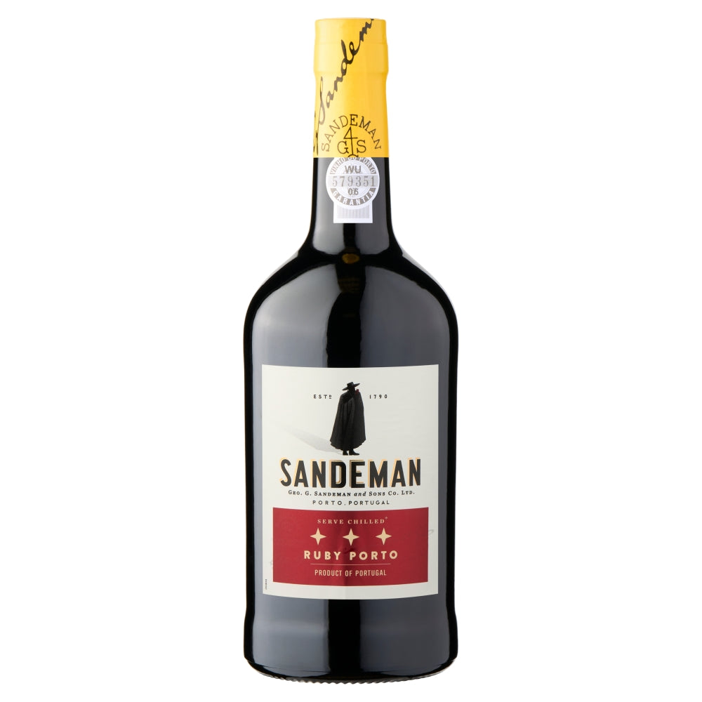 SANDEMAN FINE RUBY PORT 750ML (SINGLE UNIT) 20%