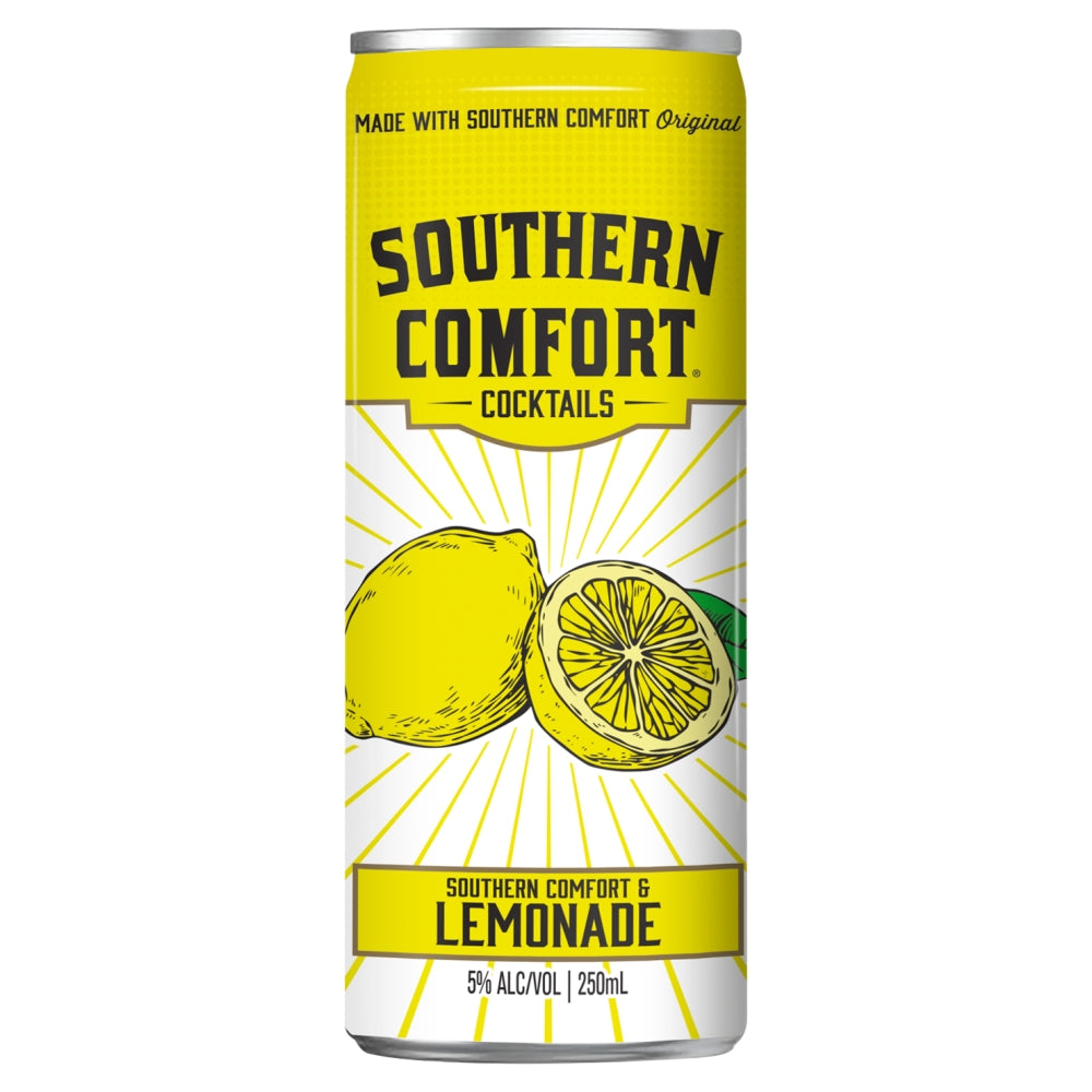 SOUTHERN COMFORT LEMONADE RTD (12X250ML) 5%