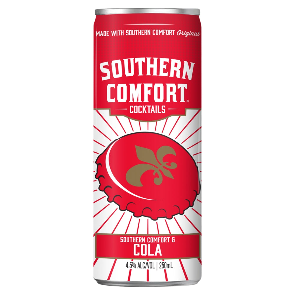 SOUTHERN COMFORT COLA RTD (12X250ML) 5%