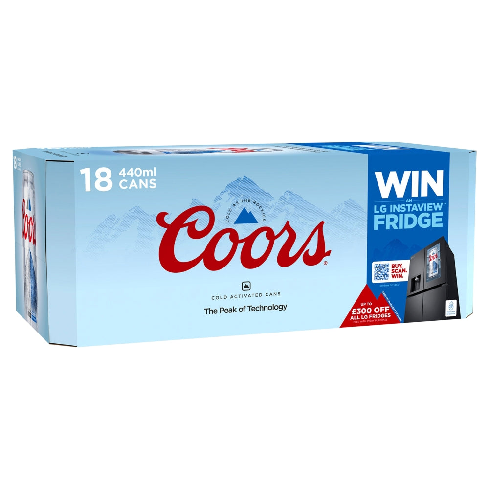 COORS 18PK CANS