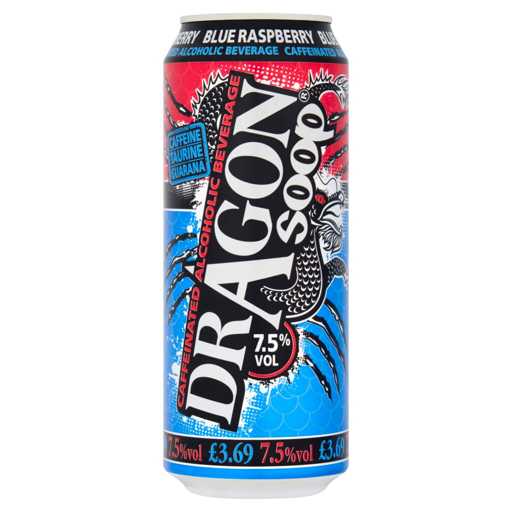 DRAGON SOOP BLUE RASPBERRY PM £3.69