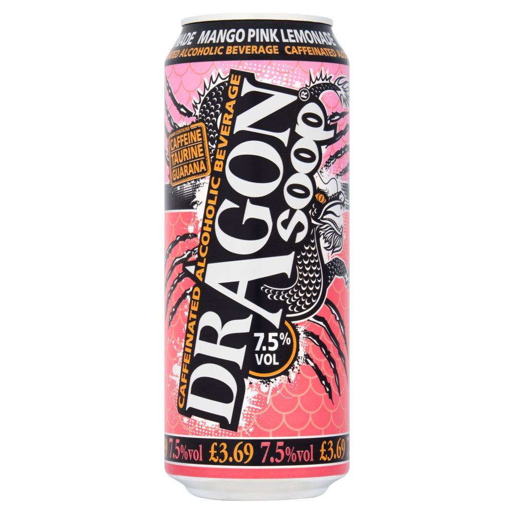 DRAGON SOOP MANGO PINK LEMONADE PM £3.69