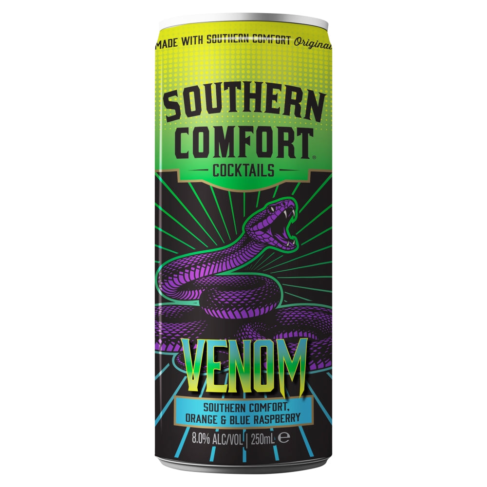 SOUTHERN COMFORT VENOM RTD (12X250ML) 8%