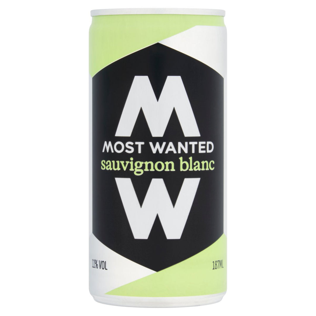 MOST WANTED 1/4 SAUV BLANC CANS 187ML