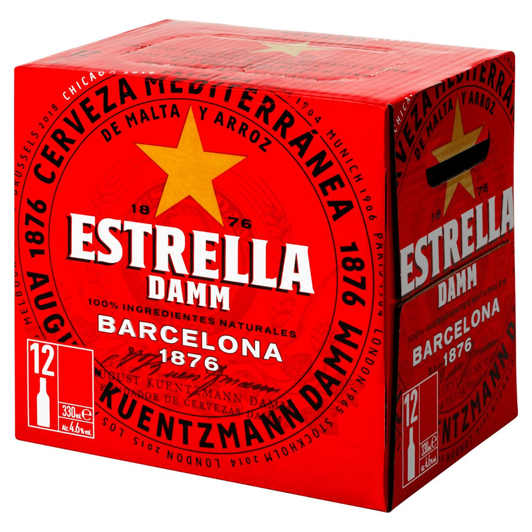 ESTRELLA DAMM 12PK (12X330ML) 4.6%