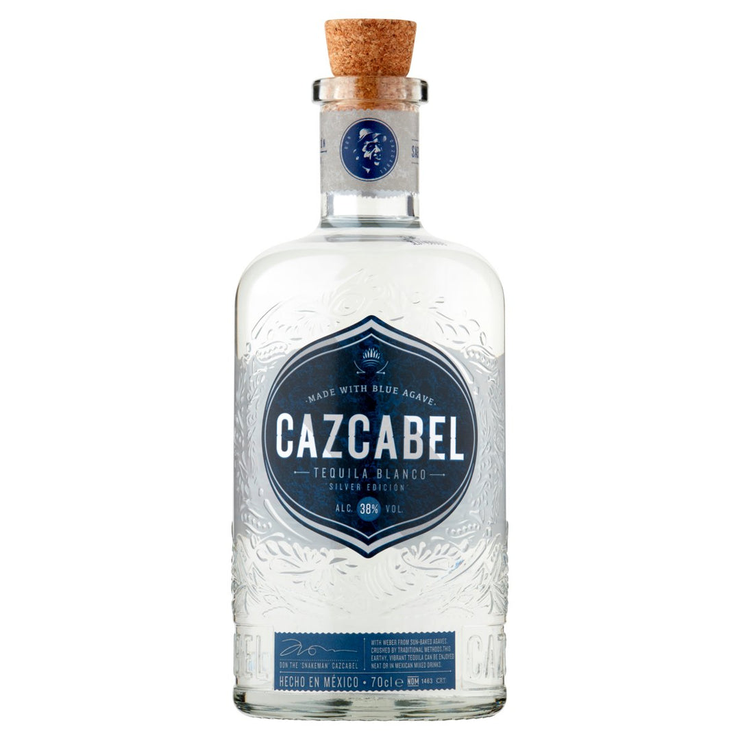 CAZCABEL BLANCO TEQUILA 700ML (SINGLE UNIT) 38%
