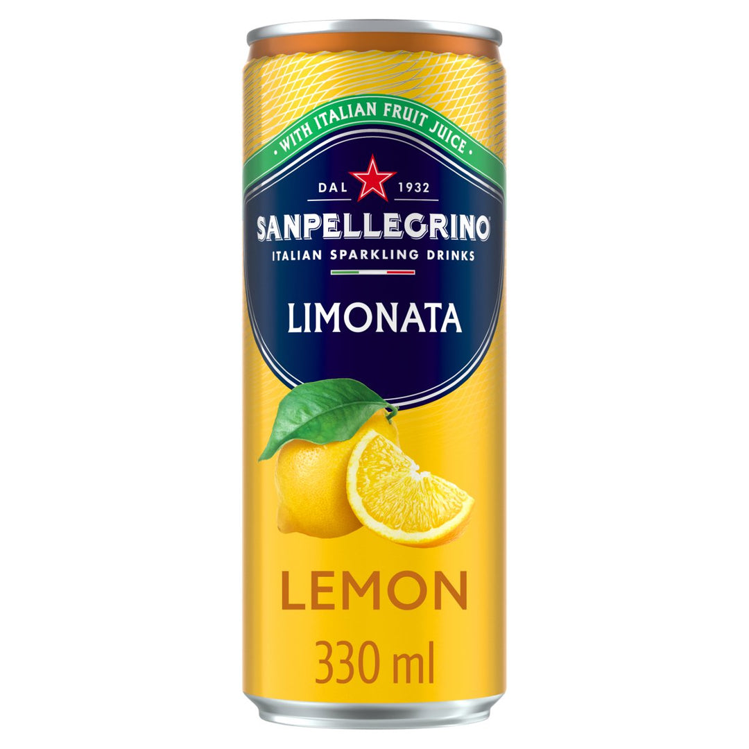SAN PELLEGRINO CANS LIMONATA