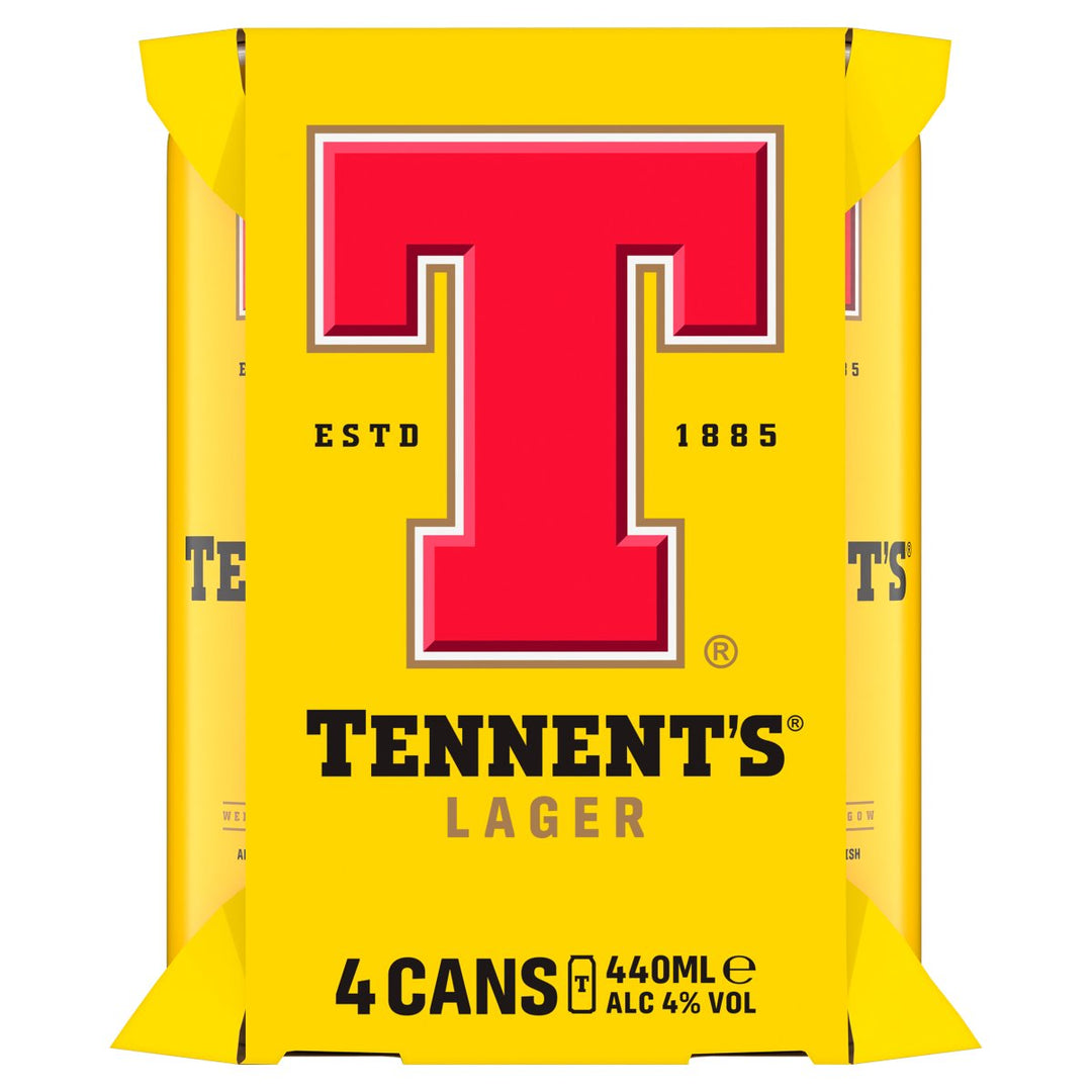 TENNENTS CANS 4PK 440ML