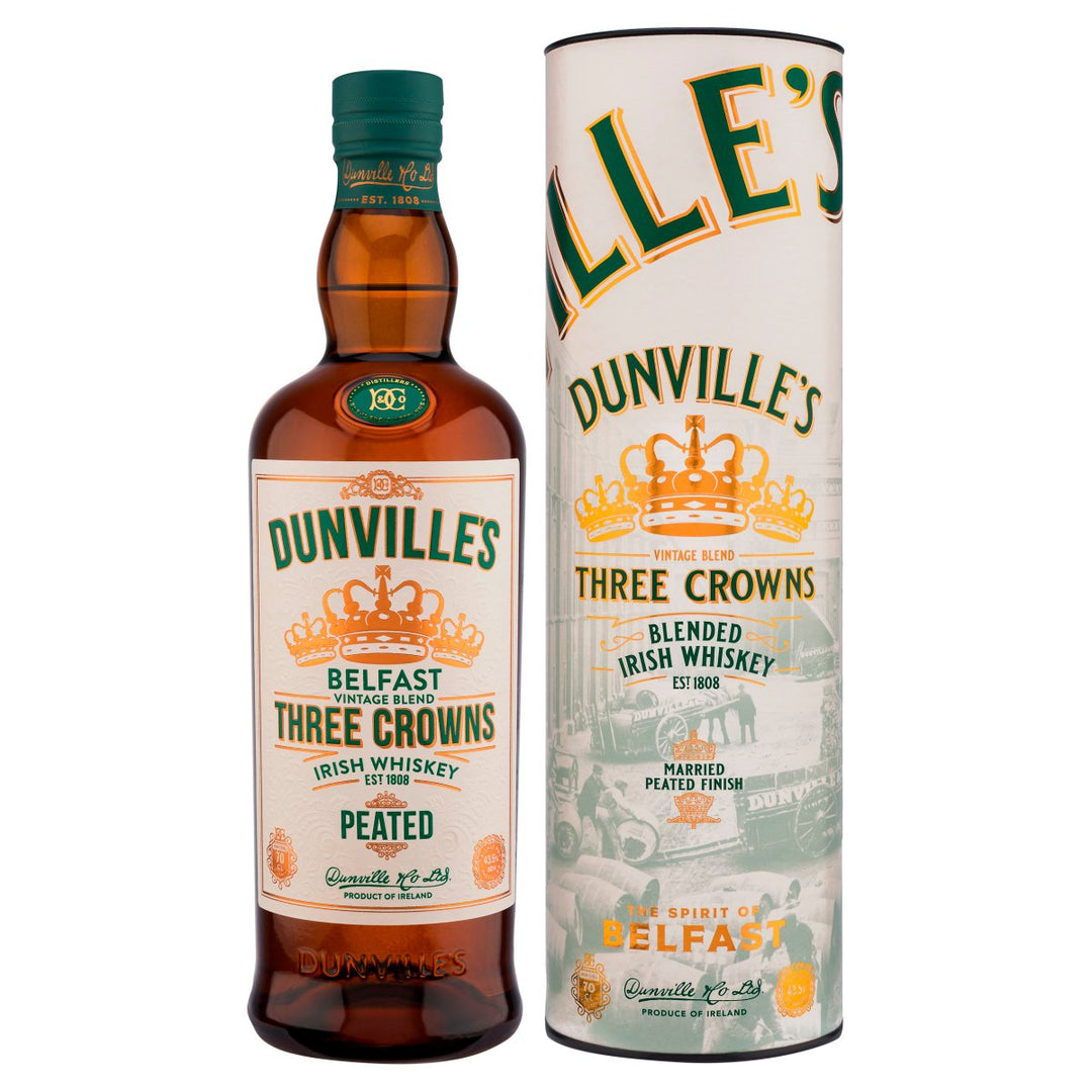 DUNVILLES THREE CROWNS PEATED 700ML