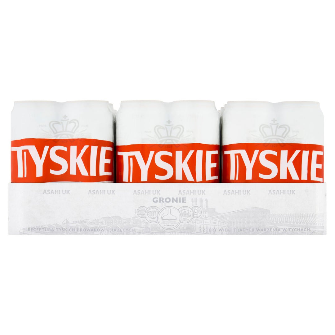 TYSKIE 4PK CANS (6X4X500ML)