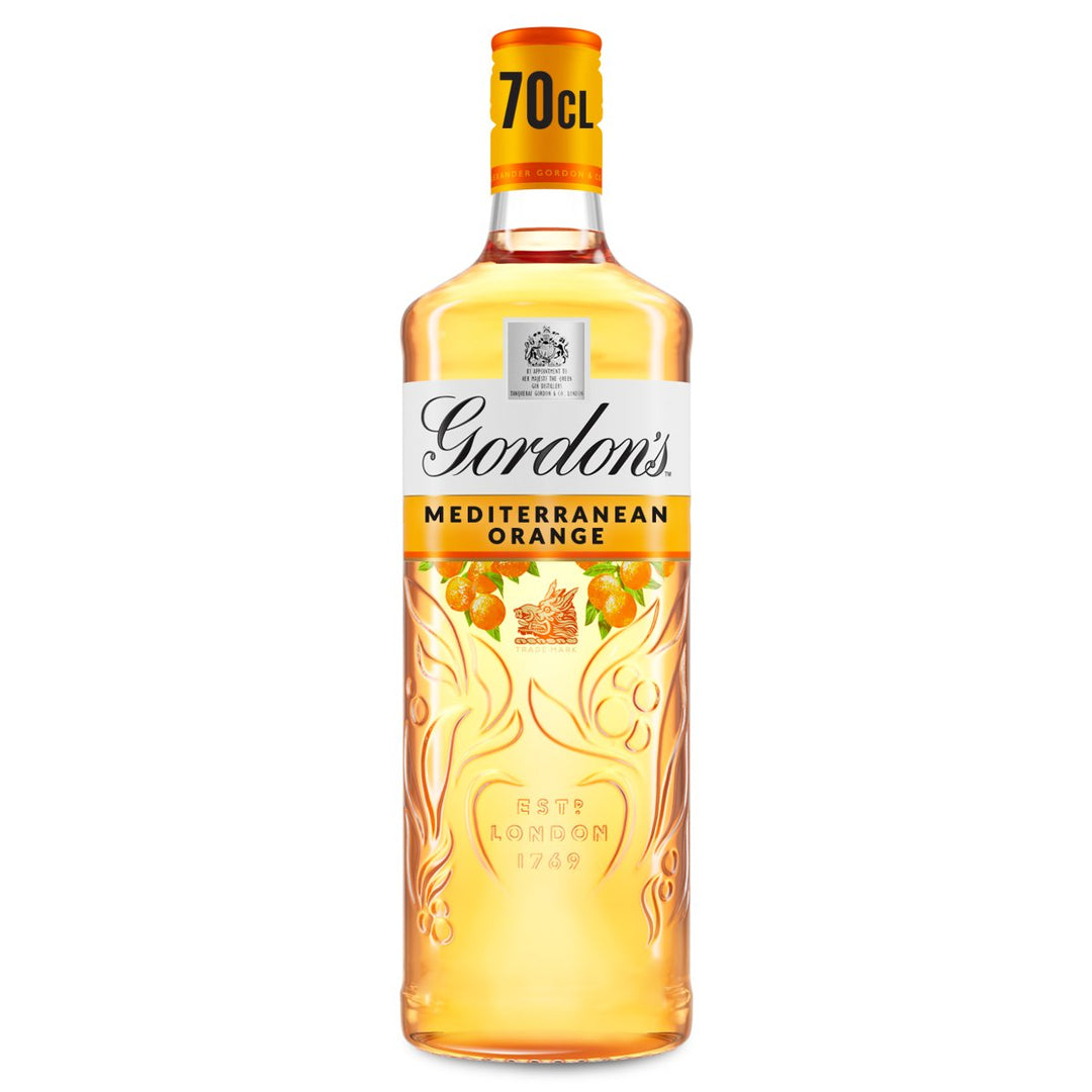GORDON MEDITERRANEAN ORANGE GIN 700ML (SINGLE UNIT) 37.5%