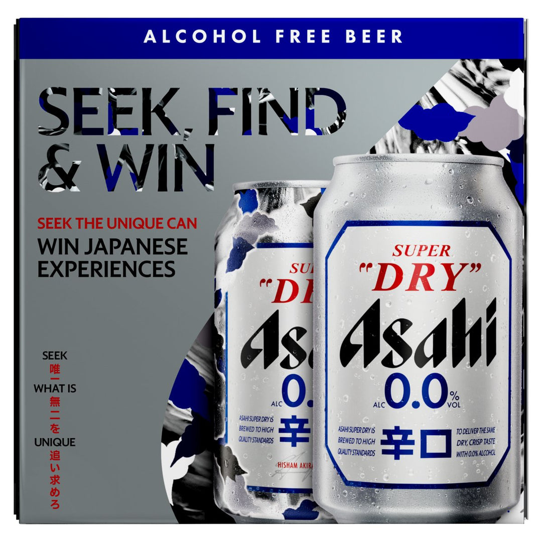 ASAHI 0% 4PK