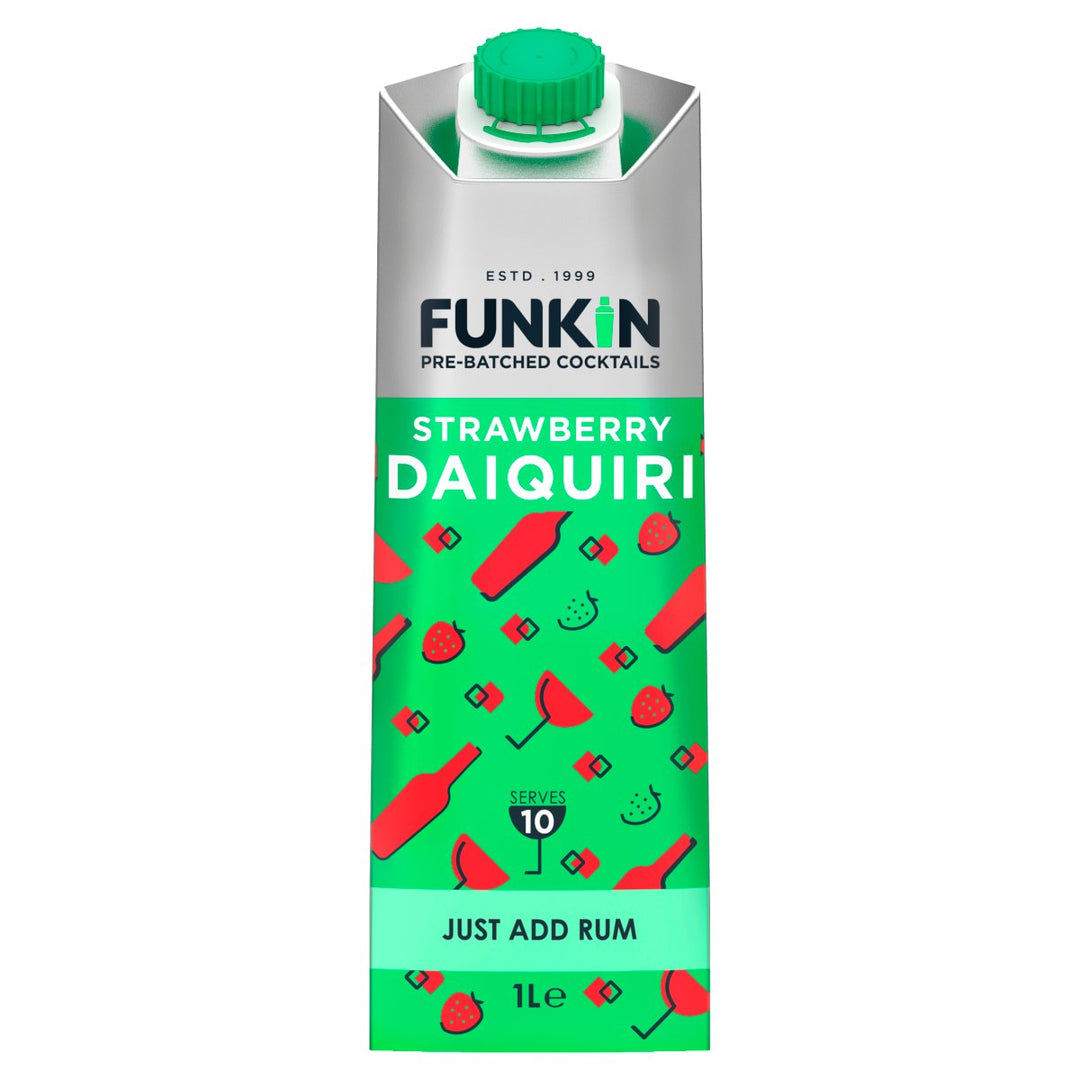 FUNKIN STRAWBERRY DAIQUIRI 1L CARTON