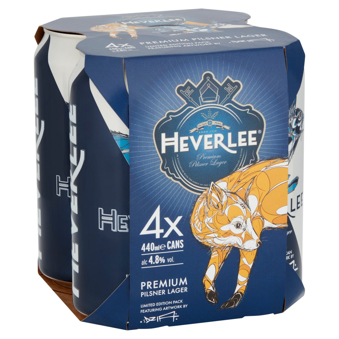 HEVERLEE CANS 4PK 440ML