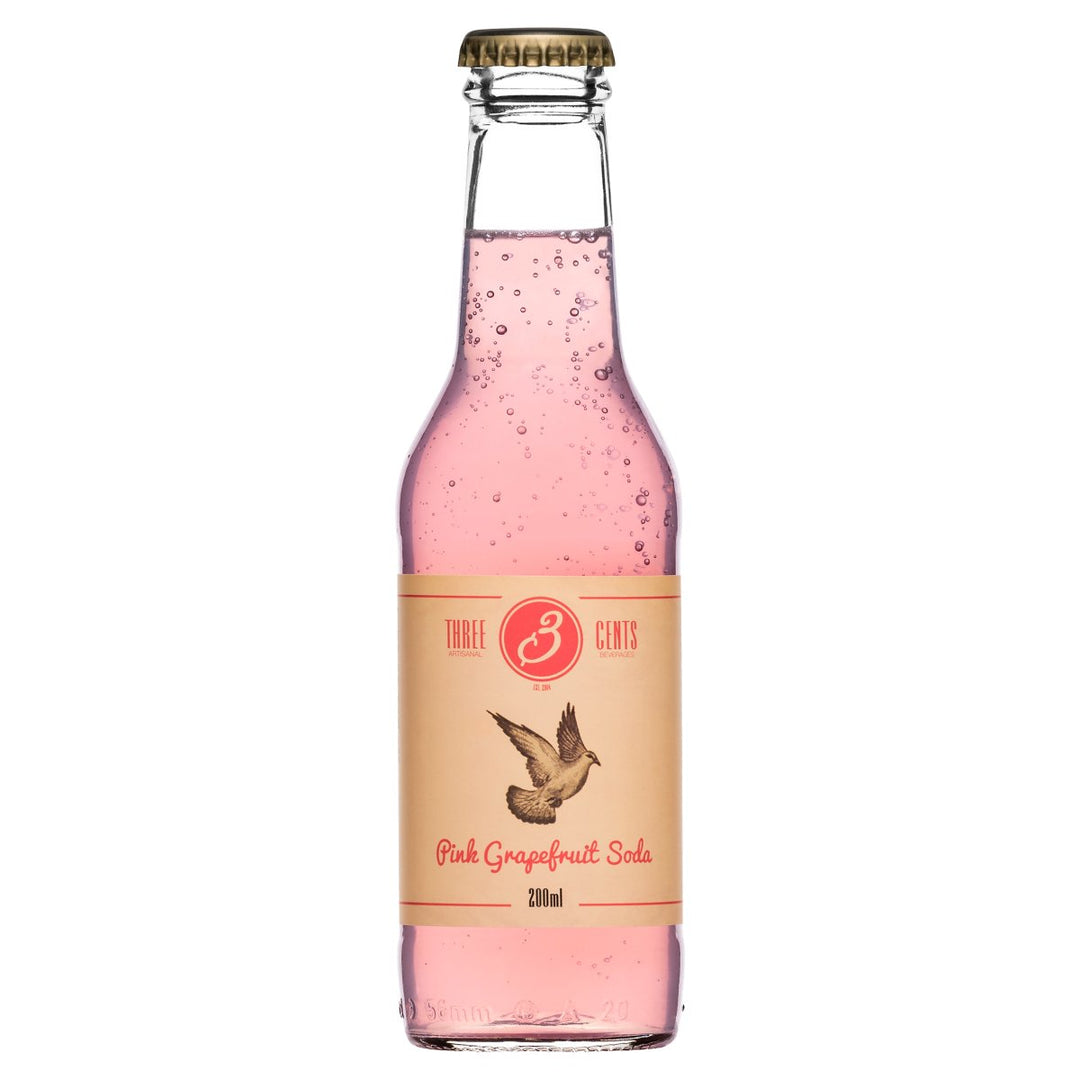 THREE CENTS PINK GRAPE SODA