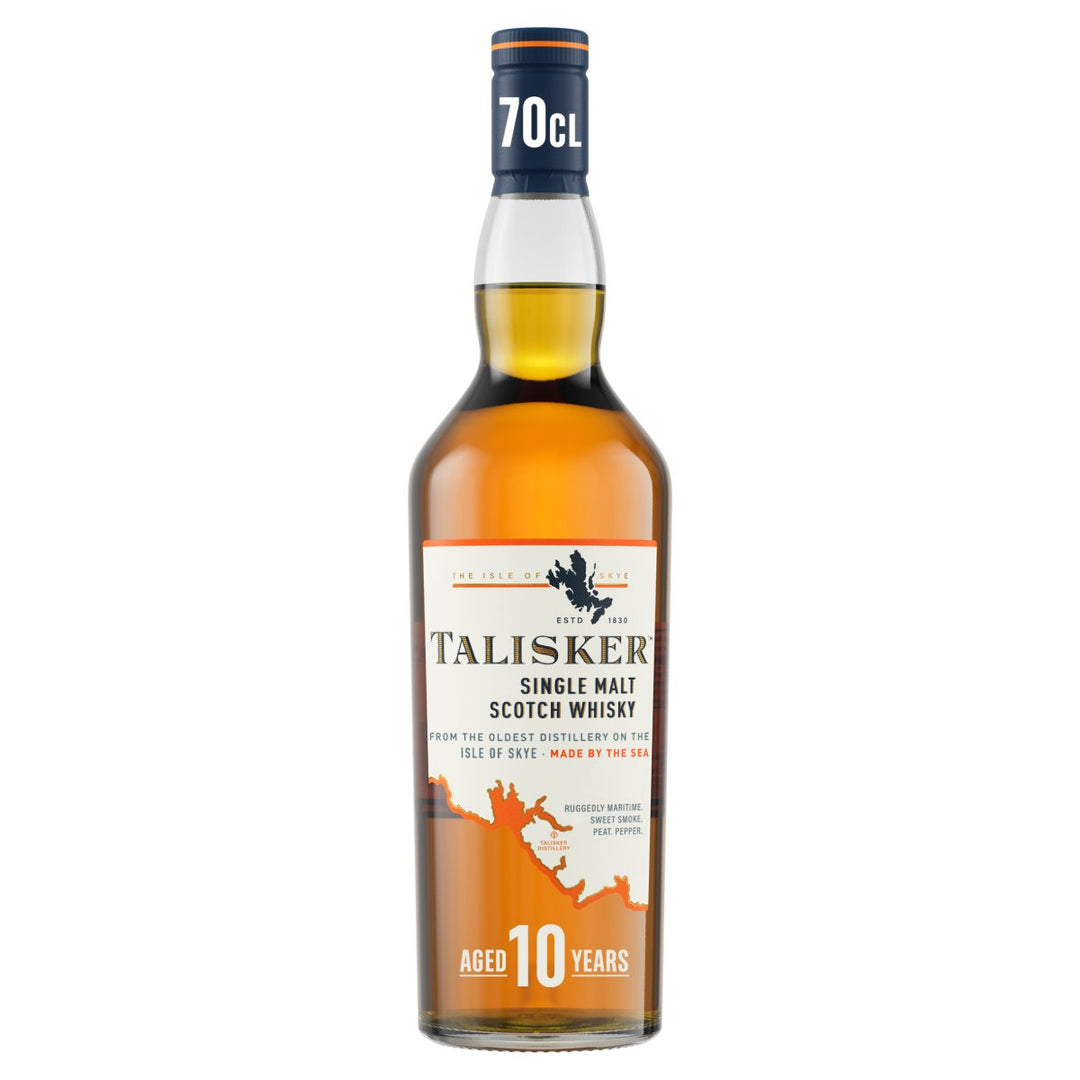 TALISKER 10 YEAR OLD SCOTCH WHISKY 700ML