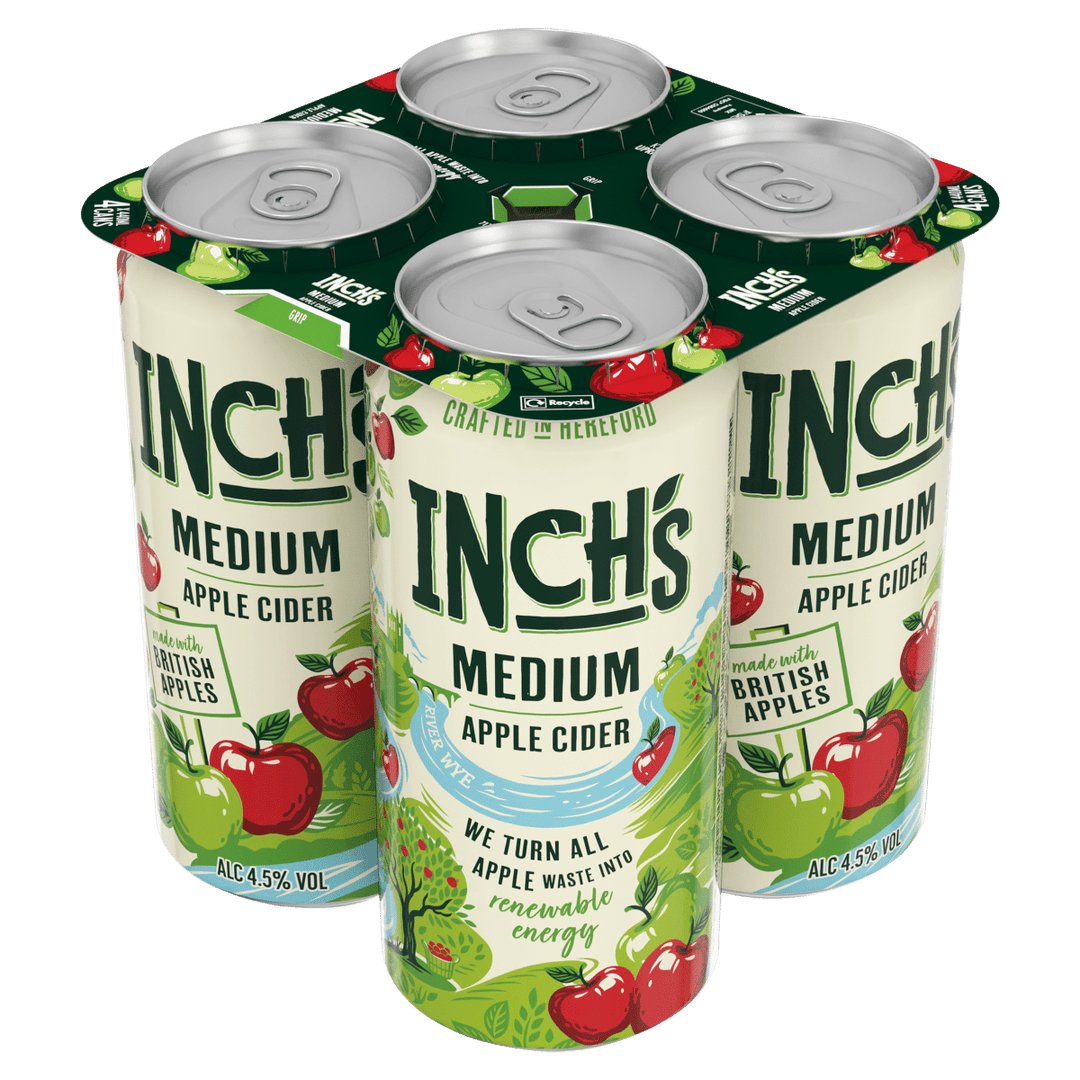 INCHS MEDIUM CIDER 4PK (6X6X440ML) 4.5%