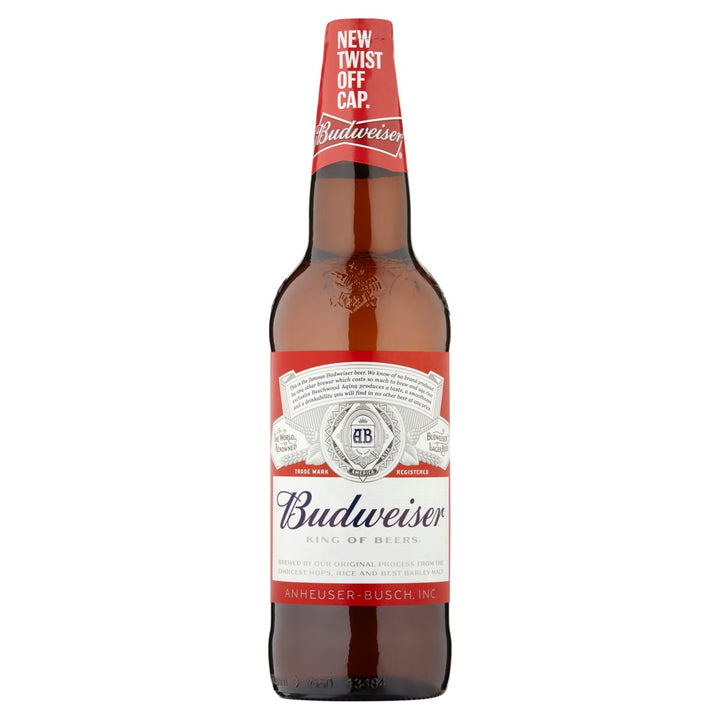 BUDWEISER BOTTLES 12X660ML