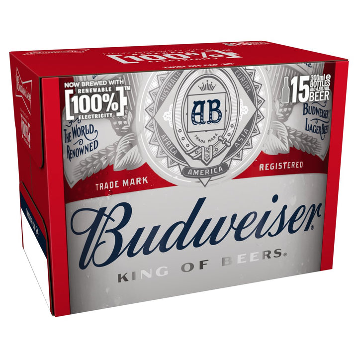 BUDWEISER 15X300ML