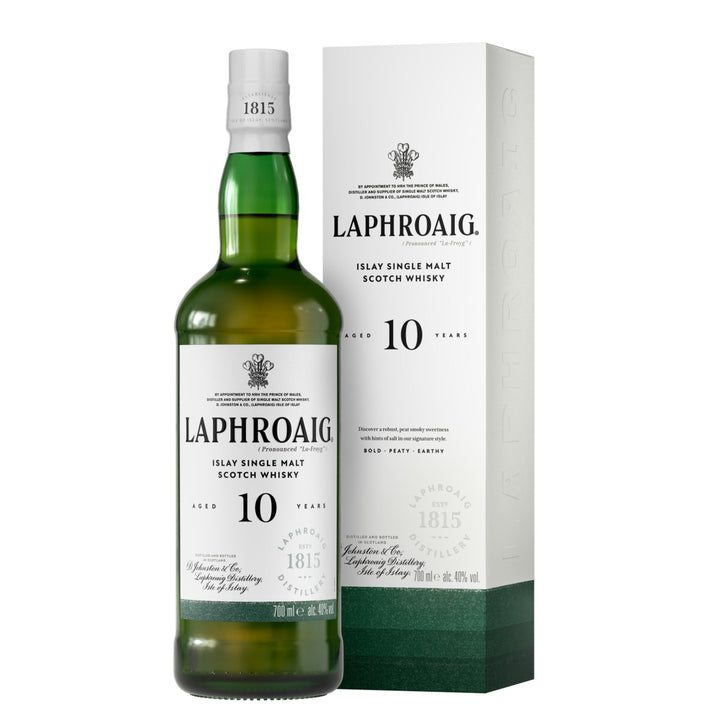LAPHROAIG 10 YEAR OLD SCOTCH WHISKY 700ML