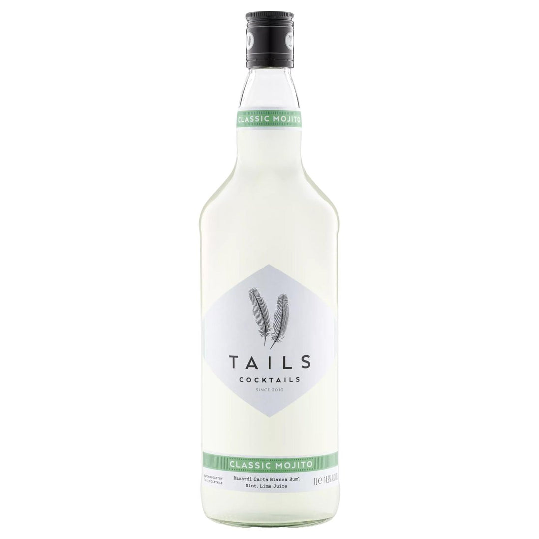 TAILS CLASSIC BACARDI MOJITO 1L (SINGLE UNIT) 14.9%