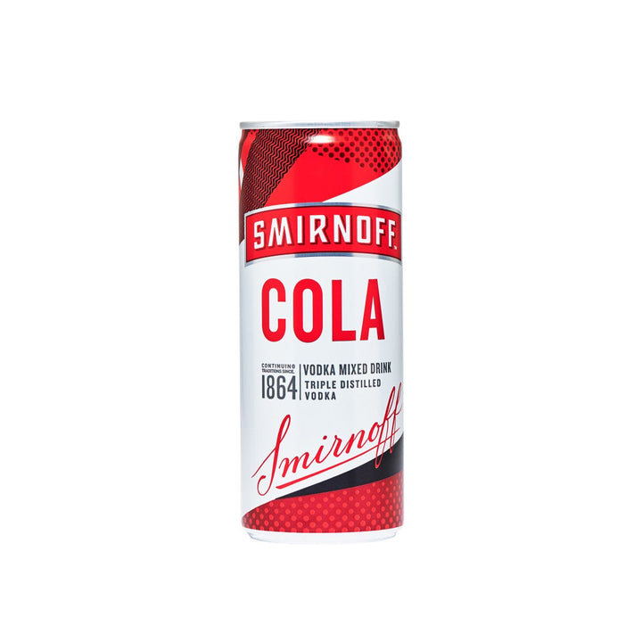 SMIRNOFF & COLA CANS