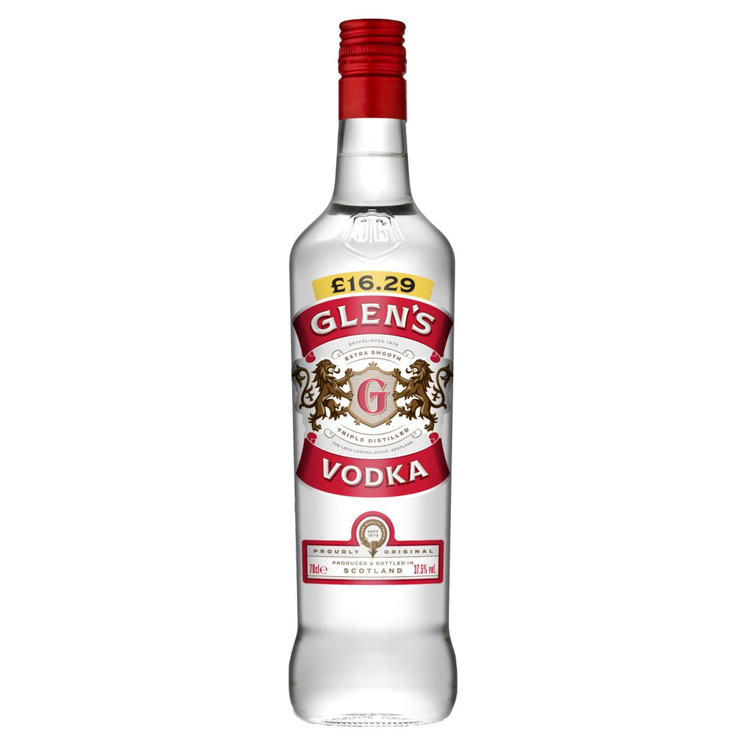 GLENS VODKA PM £16.29 700ML