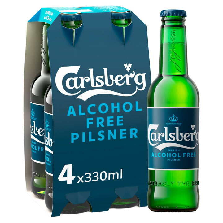 CARLSBERG 0% BTLS 4PK