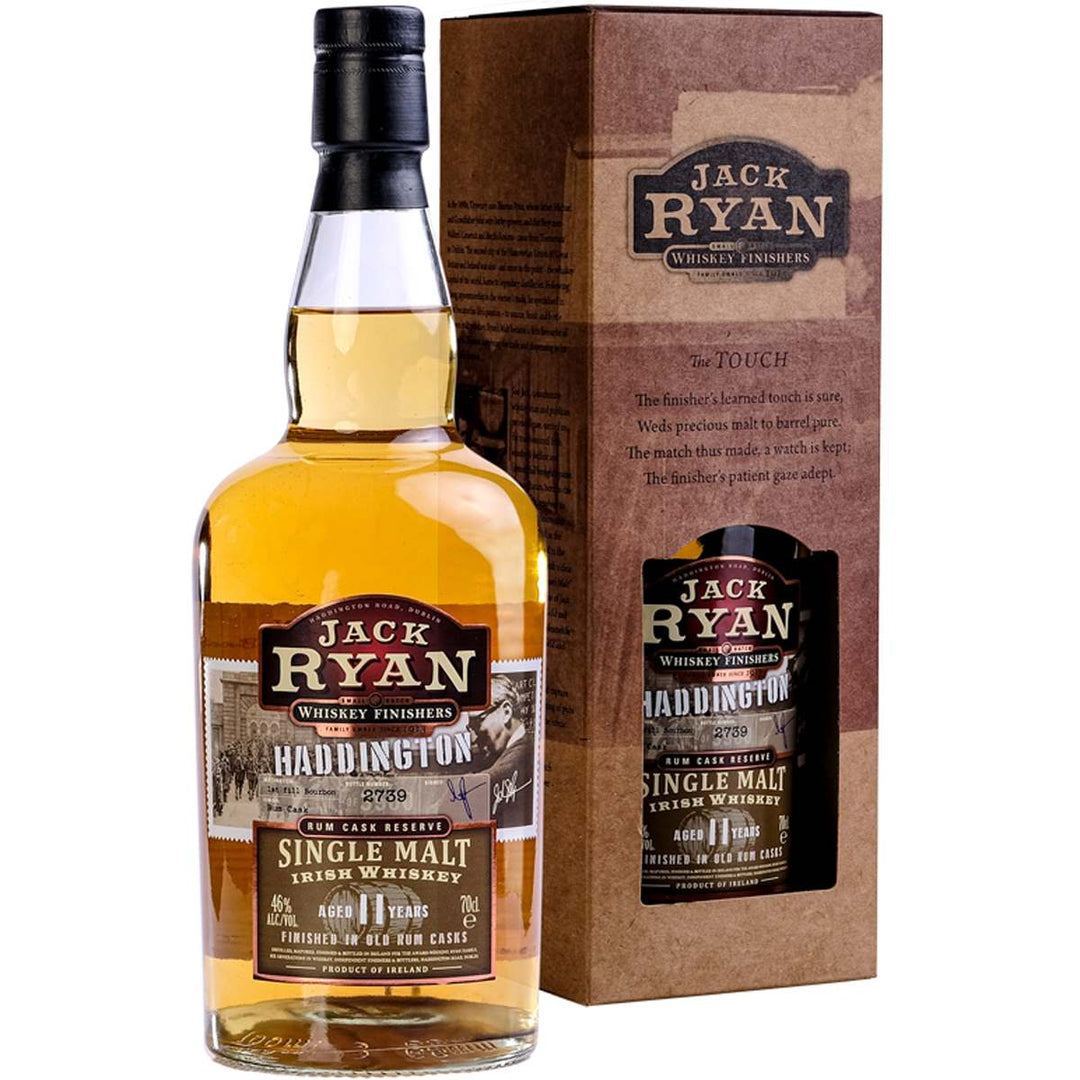 JACK RYAN HADDINGTON WHISKEY 700ML (SINGLE UNIT) 46%