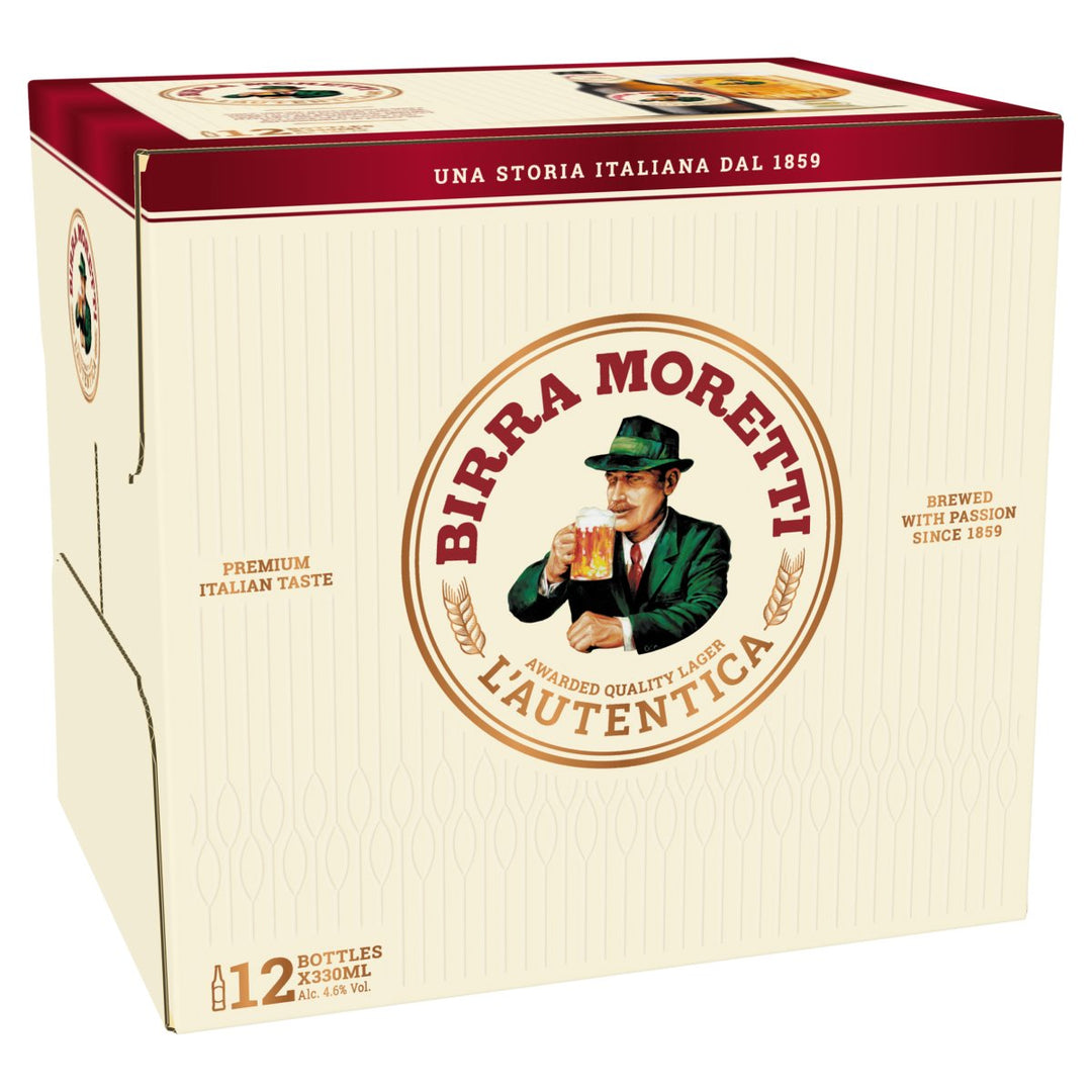 BIRRA MORETTI BOTTLES 12PK