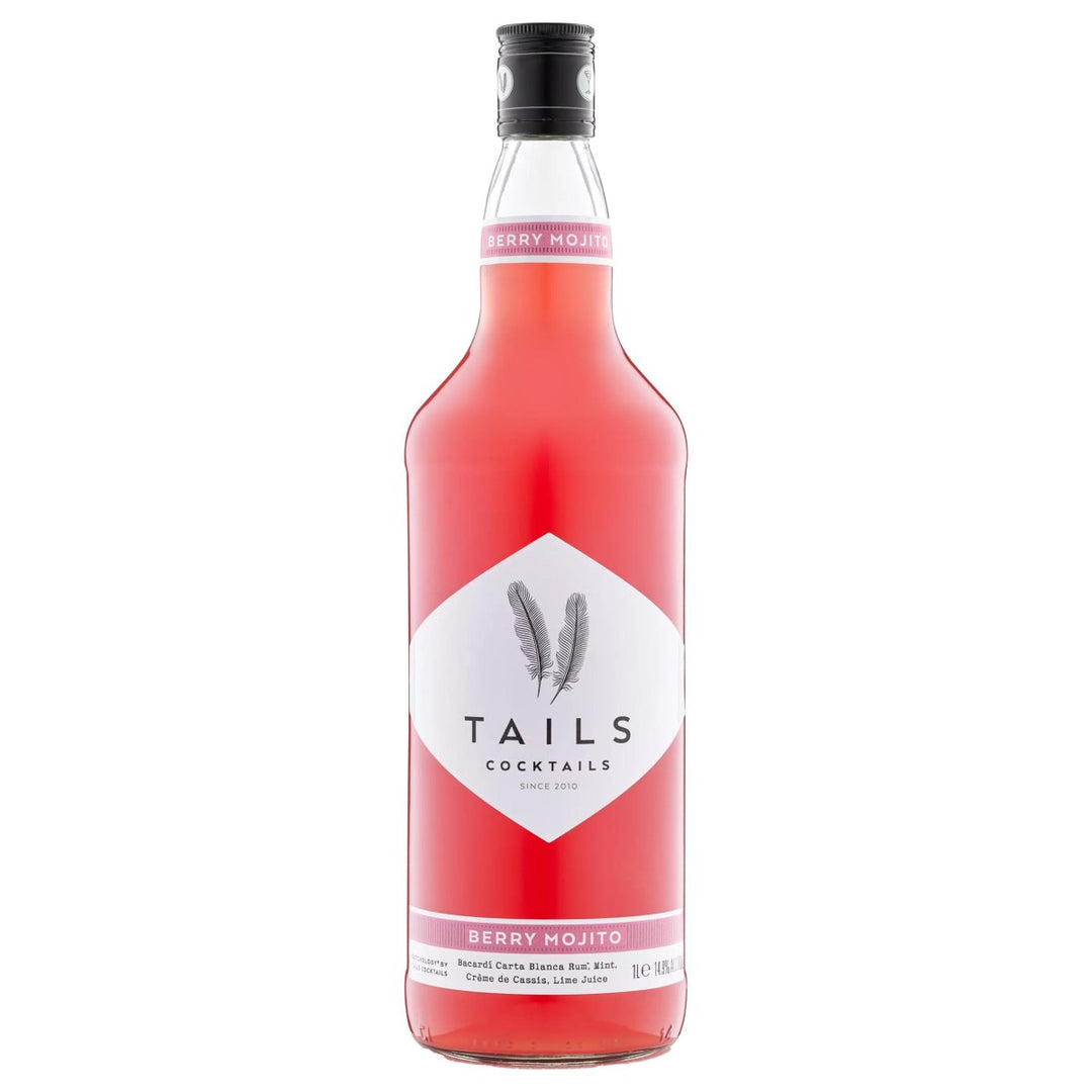 TAILS BERRY BACARDI MOJITO 1L (SINGLE UNIT) 14.9%
