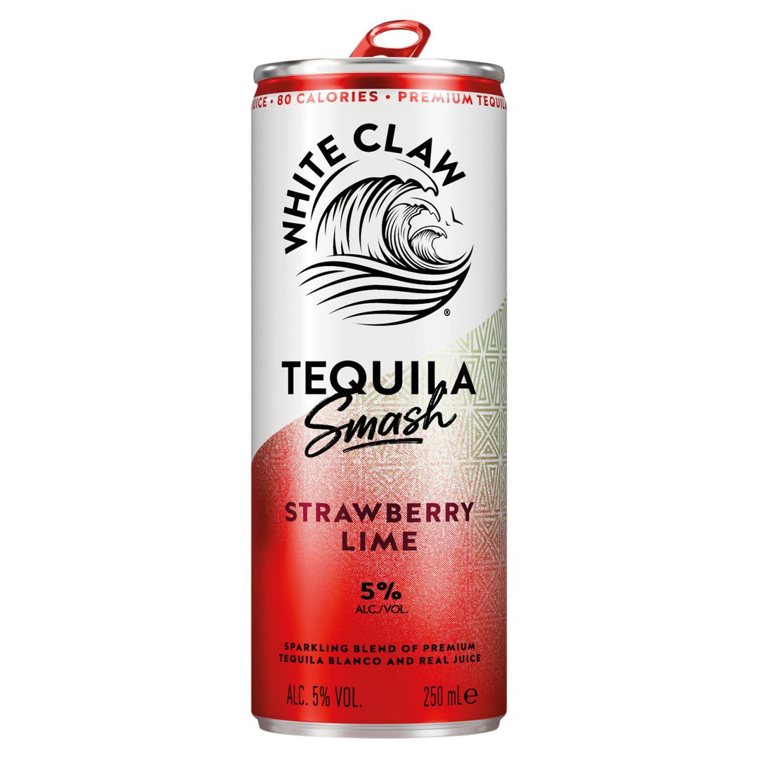 WHITE CLAW TEQUILA SMASH STRAWBERRY & LIME