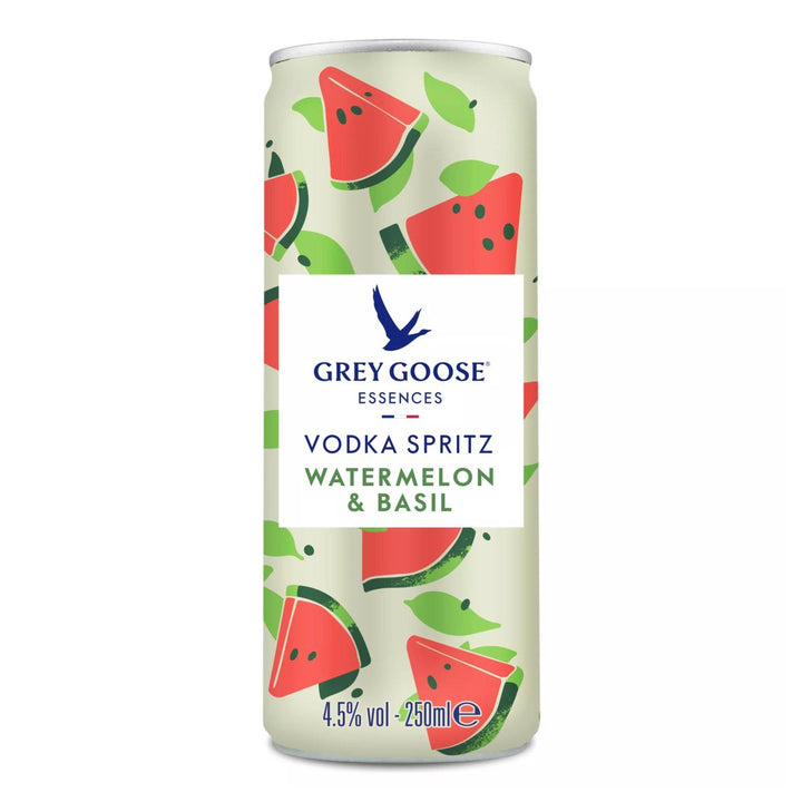 GREY GOOSE ESSENCES CANS WATERMELON BASIL