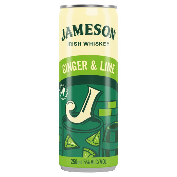 JAMESON GINGER & LIME CAN