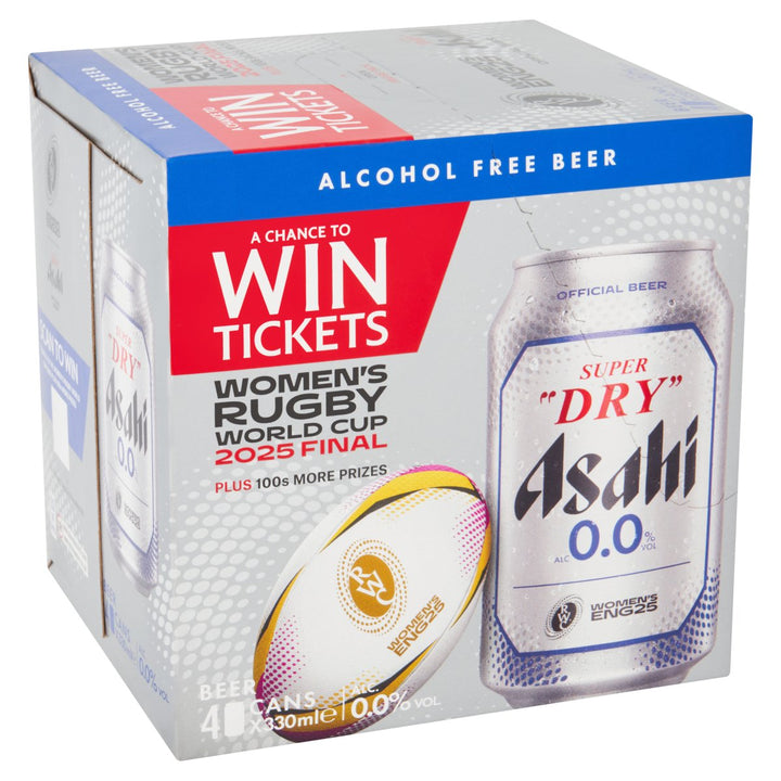 ASAHI 0% 4PK