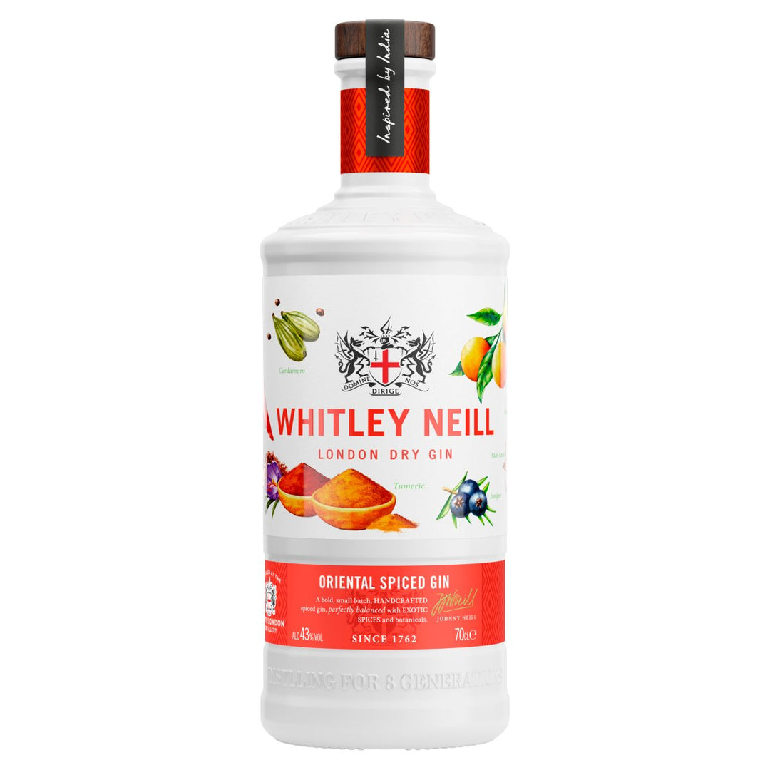 WHITLEY NEILL ORIENTAL SPICED GIN 700ML (SINGLE UNIT)